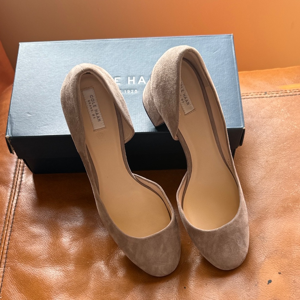 Cole Haan Women's grey heels